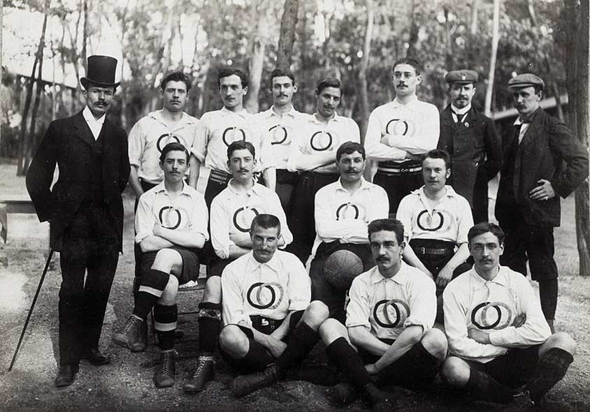 اولین رقابت بین المللی فوتبال - اولین مسابقات المپیک