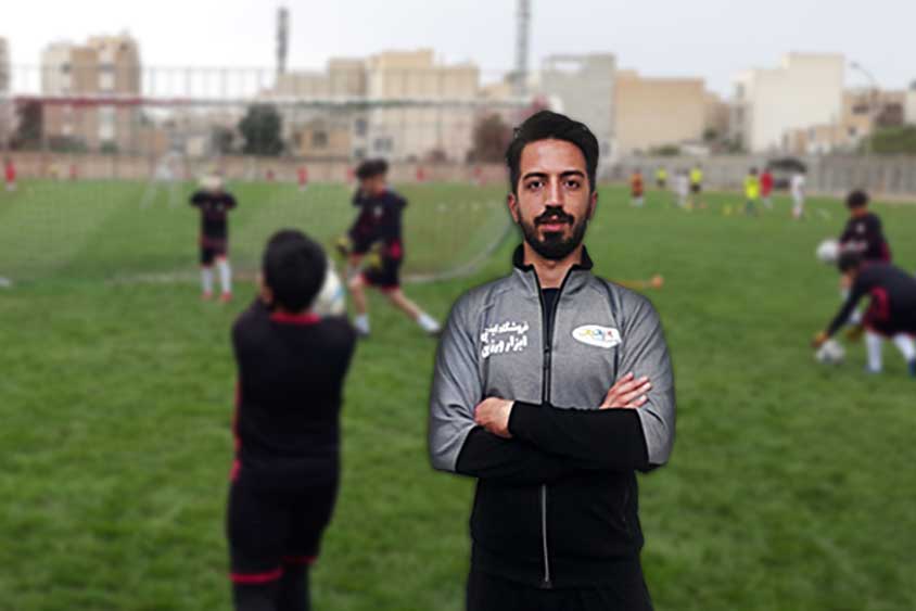 آموزش حمل توپ در فوتبال - امین احمدی