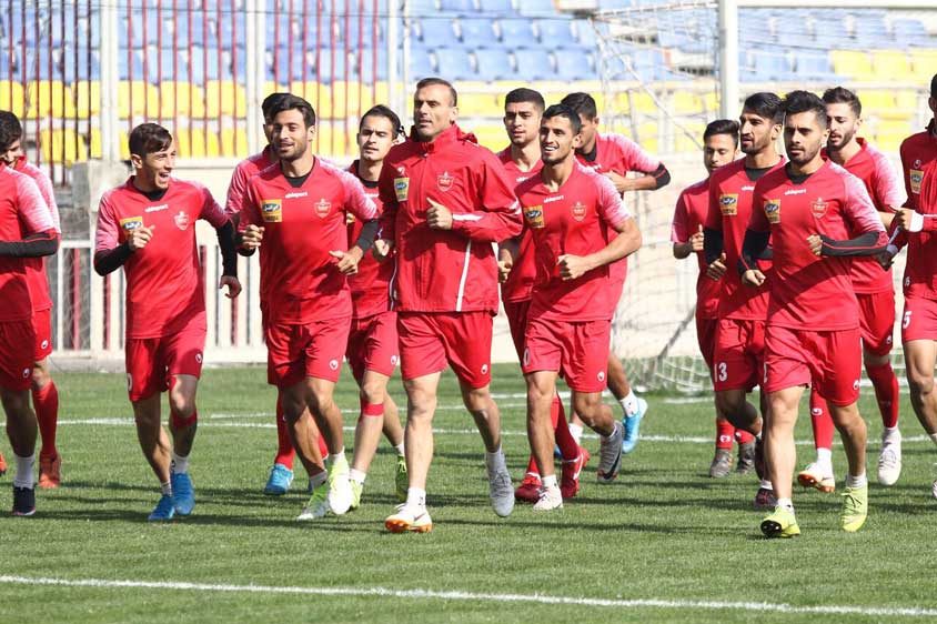 پرسپولیسی‌ها با تست منفی آماده ادامه تمرینات