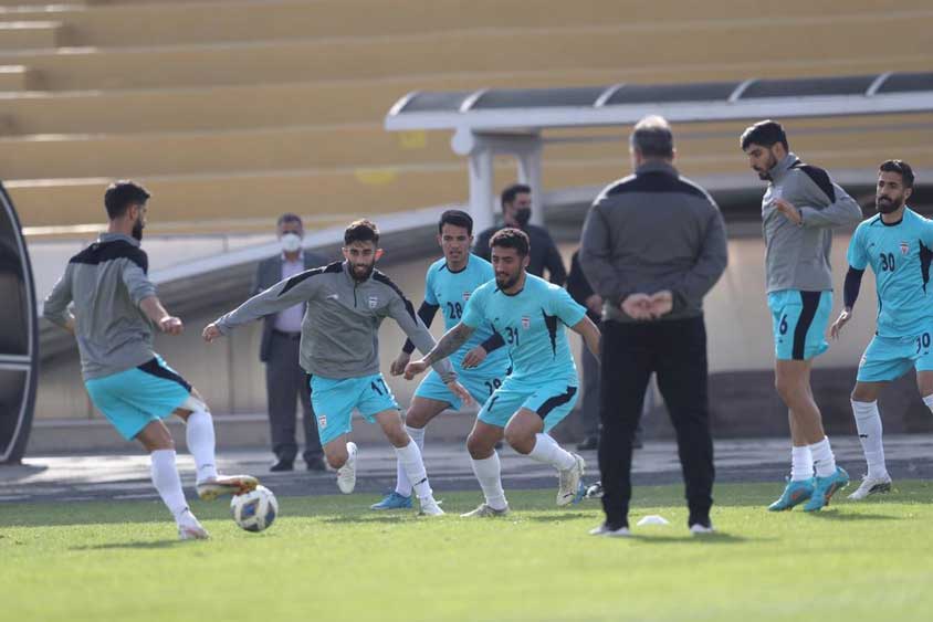 شروع تمرینات تیم ملی در مشهد